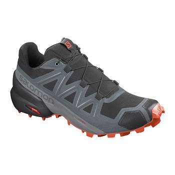 Salomon Férfi SPEEDCROSS 5 Terepfutó Cipő Fekete / Szürke